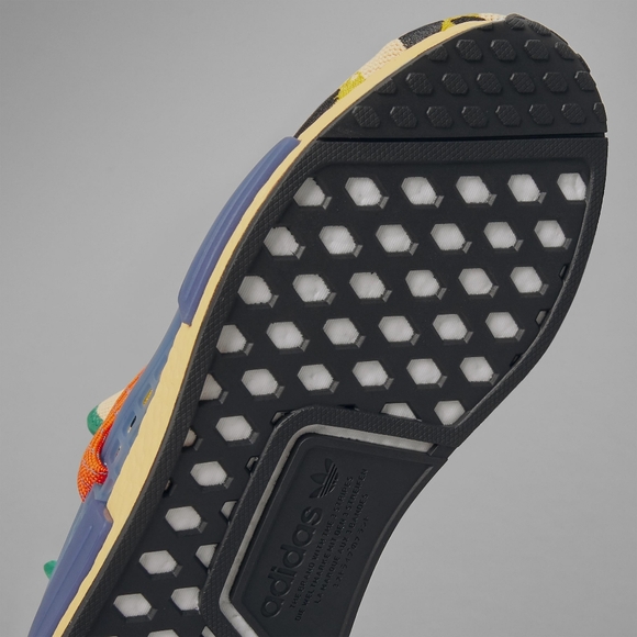 NWT Adidas x Pharrell Hu Pulse Amber Animal Print NMD Boost Human Race Sneakers - Picture 13 of 15